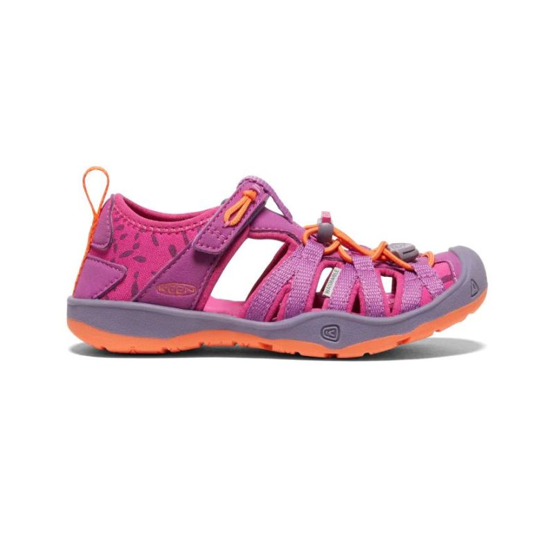Neu Eingetroffen Keen Moxie Sandale fur jungere Kinder-Purple Wine/Nasturtium