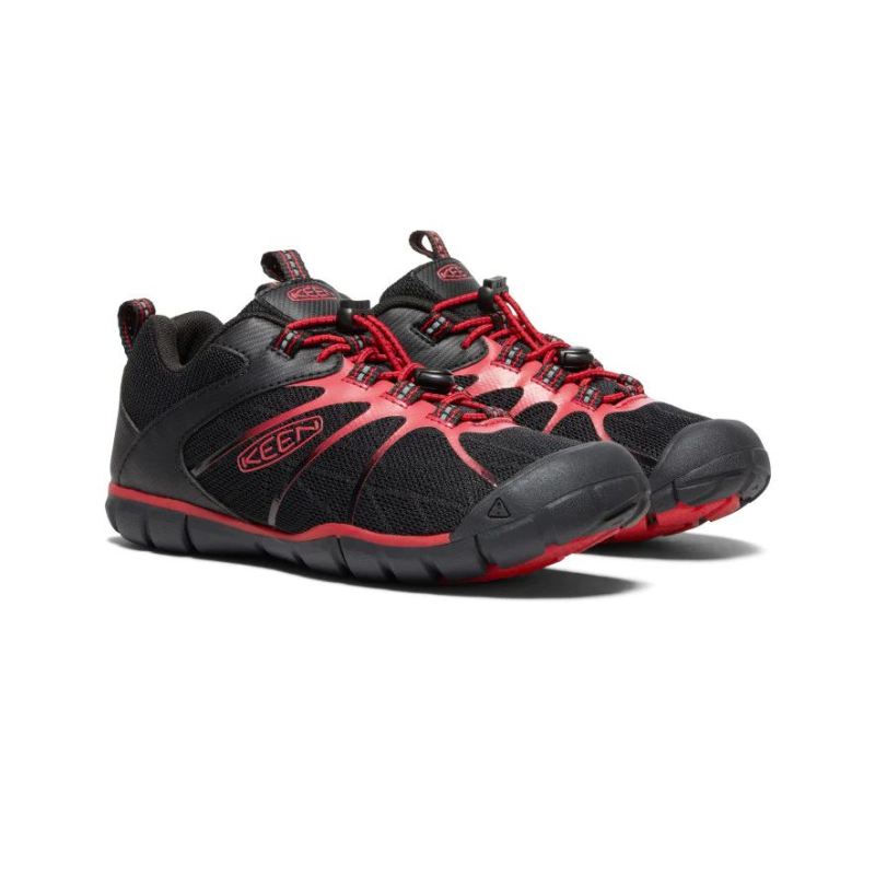 Neu Eingetroffen Keen Chandler 2 CNX Sneaker fur Jugendliche-Black/Red Carpet
