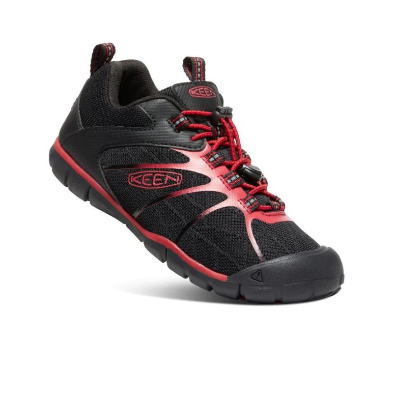 Neu Eingetroffen Keen Chandler 2 CNX Sneaker fur Jugendliche-Black/Red Carpet