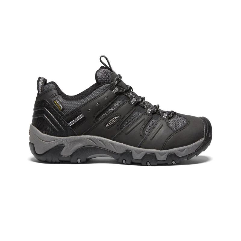 Neu Eingetroffen Keen Koven Waterproof Schuhe fur Herren-Black/Drizzle