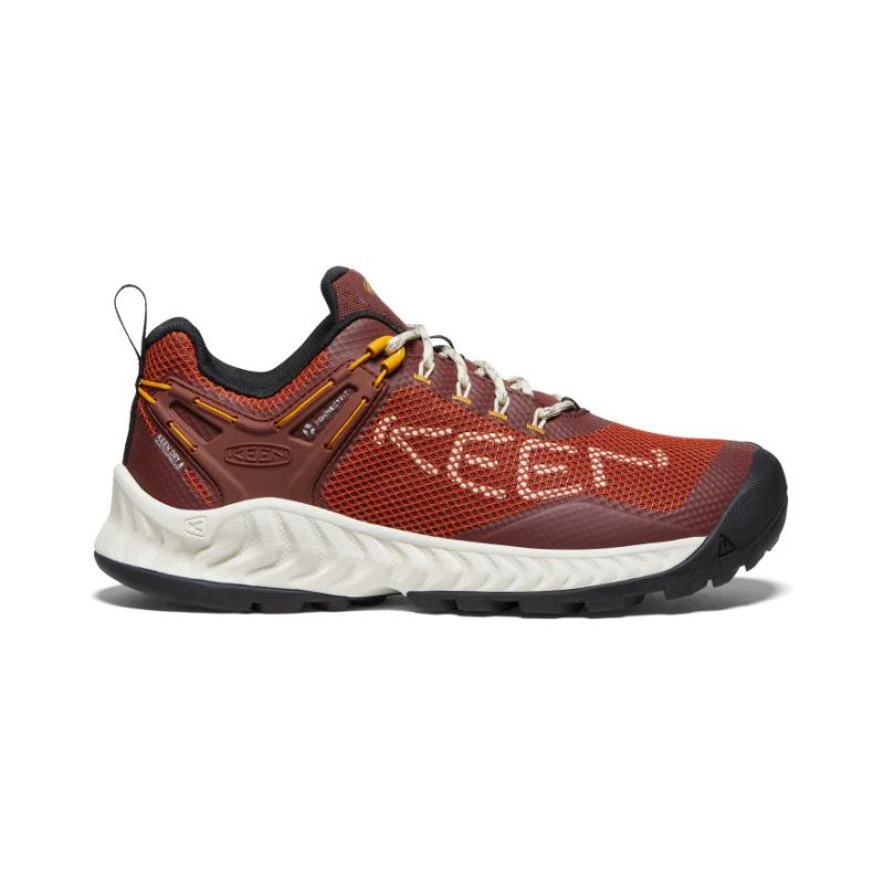 Neu Eingetroffen Keen NXIS EVO Waterproof Schuhe fur Damen-Baked Clay/Golden Yellow Neu Eingetroffen Keen NXIS EVO Waterproof Schuhe fur Damen-Baked Clay/Golden Yellow