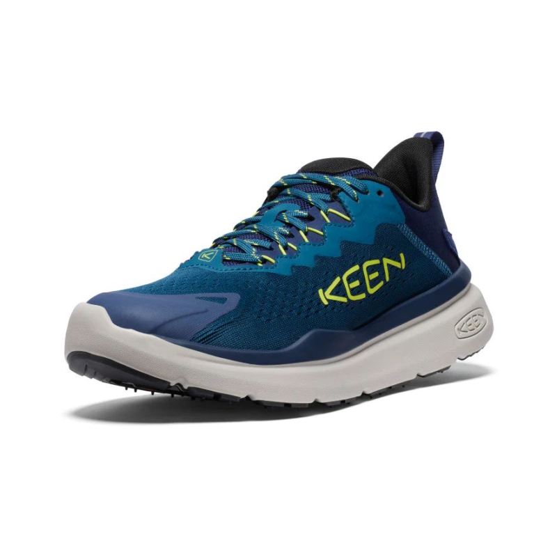Neu Eingetroffen Keen WK450 Walking Schuh fur Herren-Legion Blue/Evening Primrose
