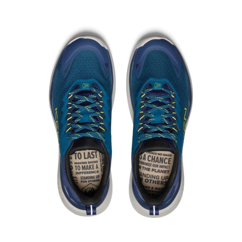 Neu Eingetroffen Keen WK450 Walking Schuh fur Herren-Legion Blue/Evening Primrose
