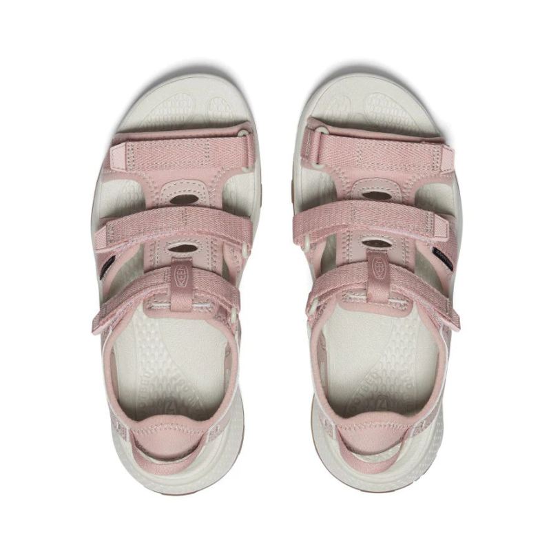Neu Eingetroffen Keen Astoria West Open-Toe Sandalen fur Damen-Fawn/Silver Birch