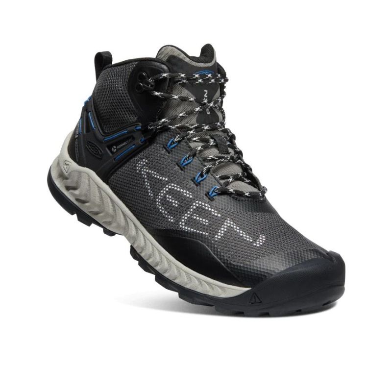 Neu Eingetroffen Keen NXIS EVO Waterproof Mid fur Herren-Magnet/Bright Cobalt