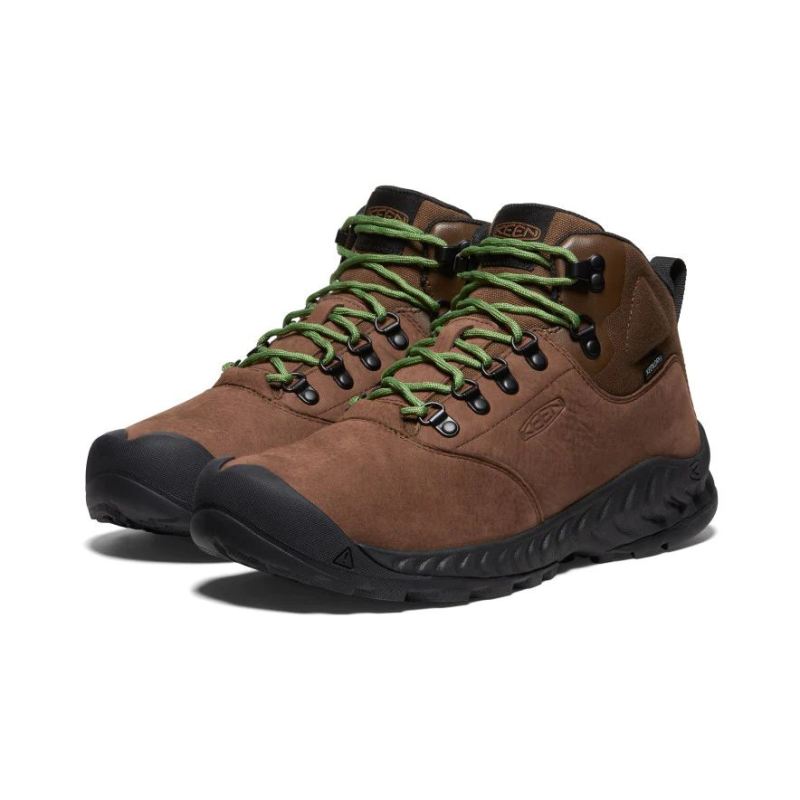 Neu Eingetroffen Keen NXIS Explorer Waterproof Stiefel fur Herren-Bison/Campsite