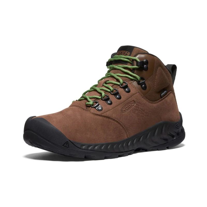 Neu Eingetroffen Keen NXIS Explorer Waterproof Stiefel fur Herren-Bison/Campsite