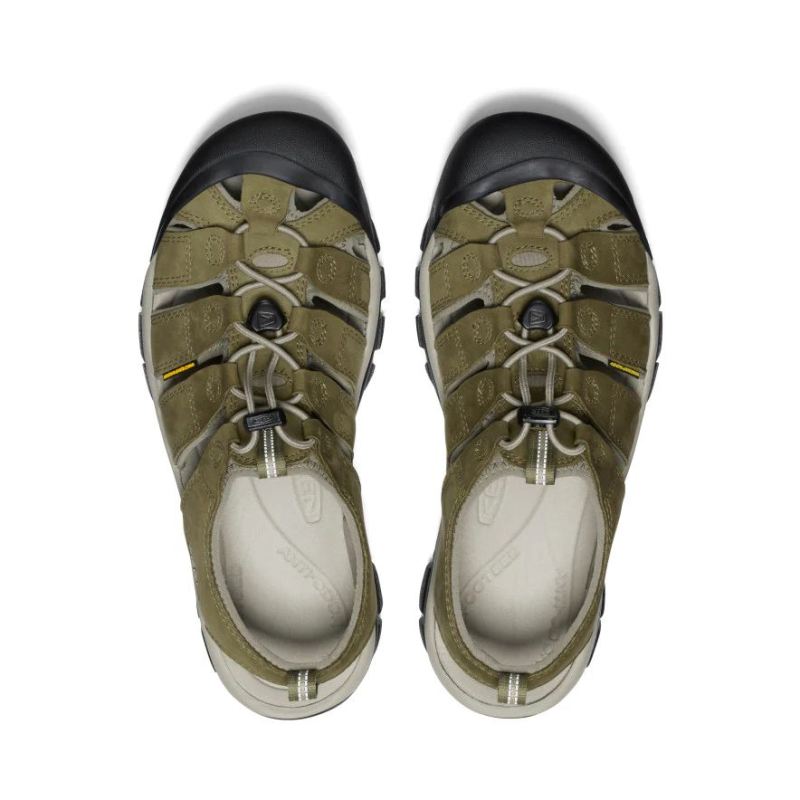 Neu Eingetroffen Keen Newport Sandale fur Herren-Martini Olive/Brindle