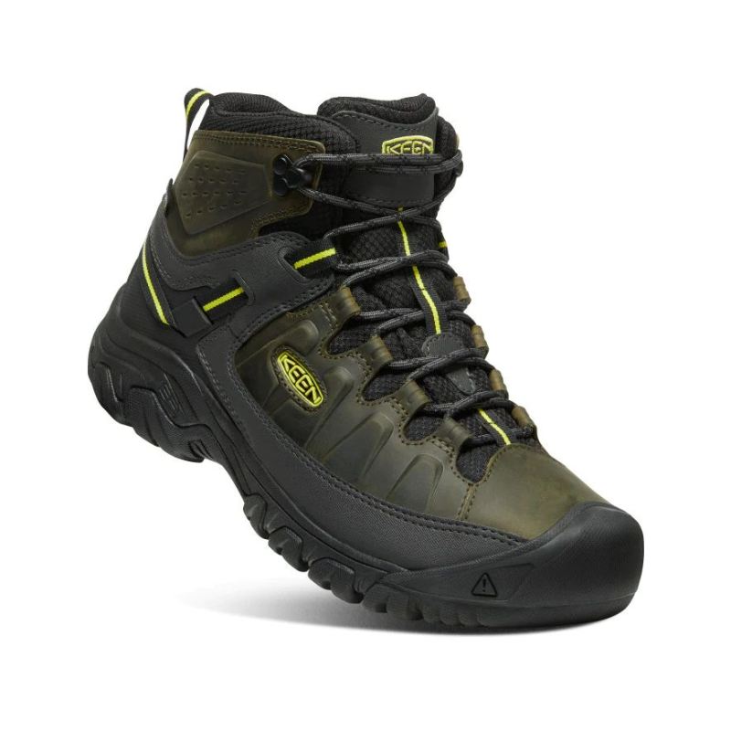 Neu Eingetroffen Keen Targhee III Waterproof Wanderstiefel fur Herren-Forest Night/Evening Primrose